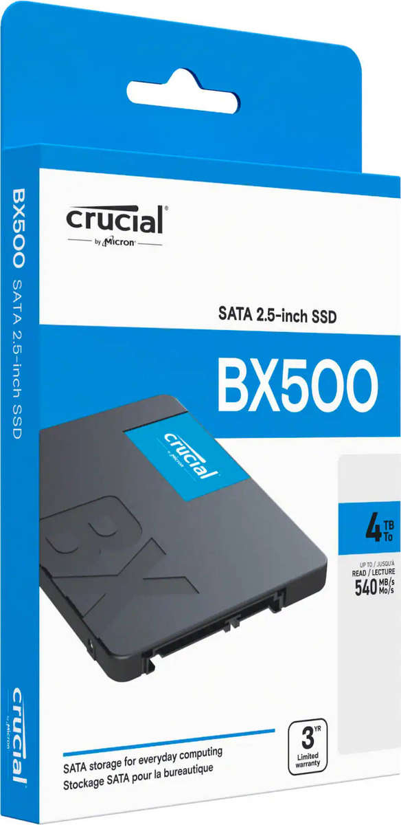Crucial BX500 500GB 3D NAND SATA 2.5
