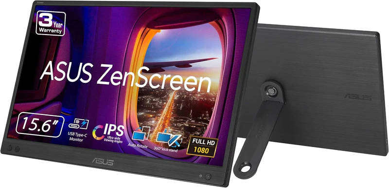 ASUS ZenScreen MB169CK Portable 16 inch USB Monitor