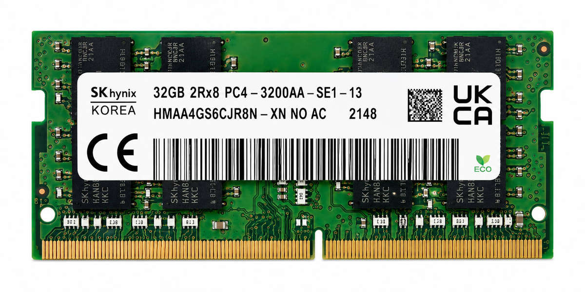 SK Hynix 32GB SO-DIMM/Laptop Memory Module 32GB DDR4 3200Mhz