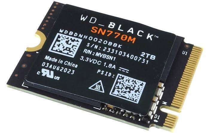 Western Digital WD BLACK SN770M 2TB SSD