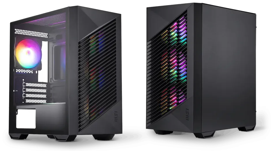 MSI PRO FORGE M050A m-ATX Gaming Case | Black