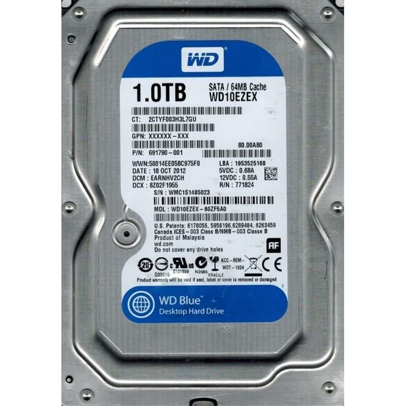 Western Digital - WD Blue - 1TB 3.5" HDD