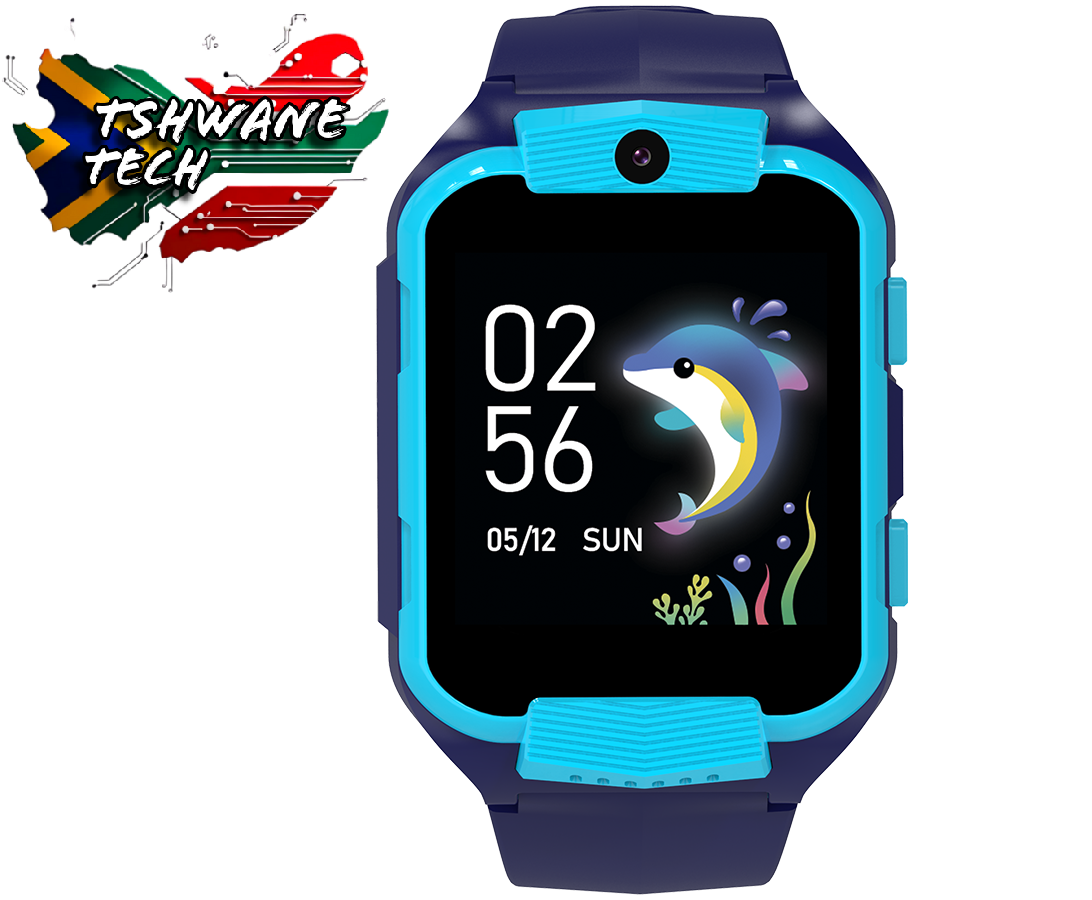CANYON kids watch with 4G, Camera, Music, - Blue