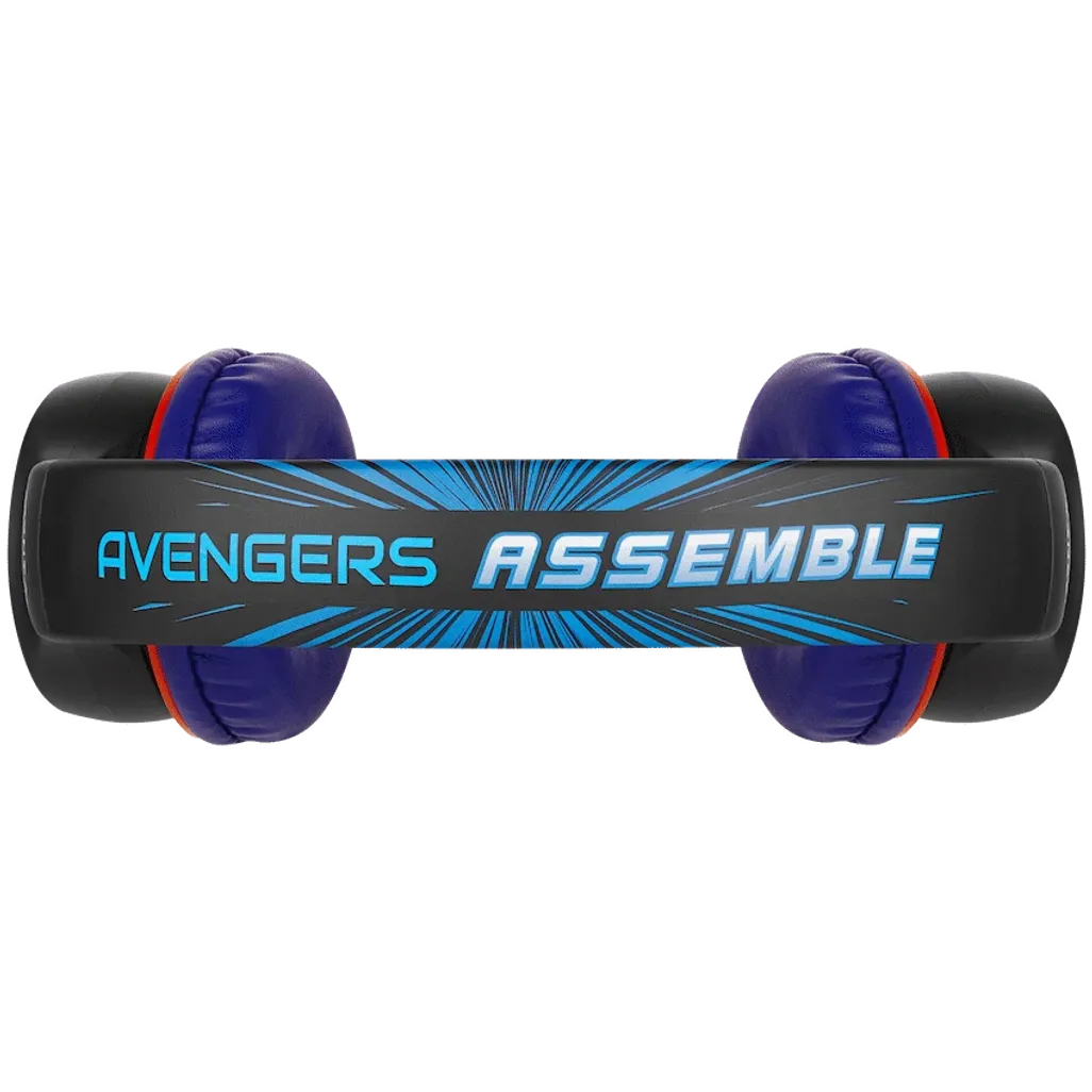 NEW Original Marvel Avengers Bluetooth Headphones with dB Switch Function - Kids