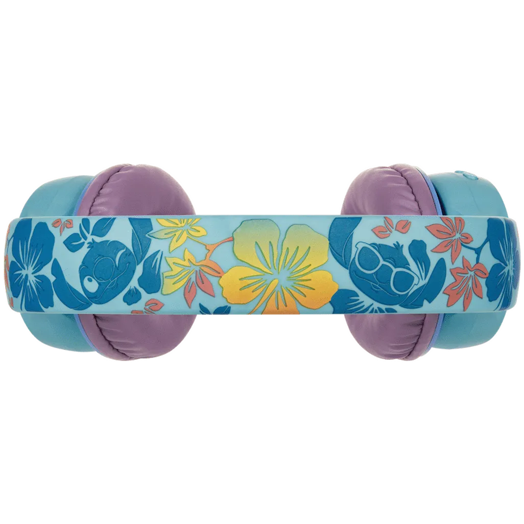 New Original Disney Stitch Bluetooth Padded Headphones with dB Switch Function