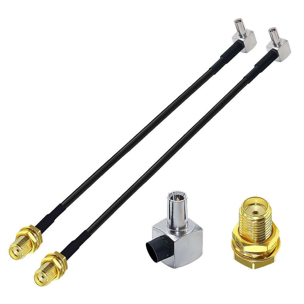 Promo Space Connect 5G 6dB MIMO Antenna Mounting Kit Bundle + 2 x TS9 to SMA Pigtails