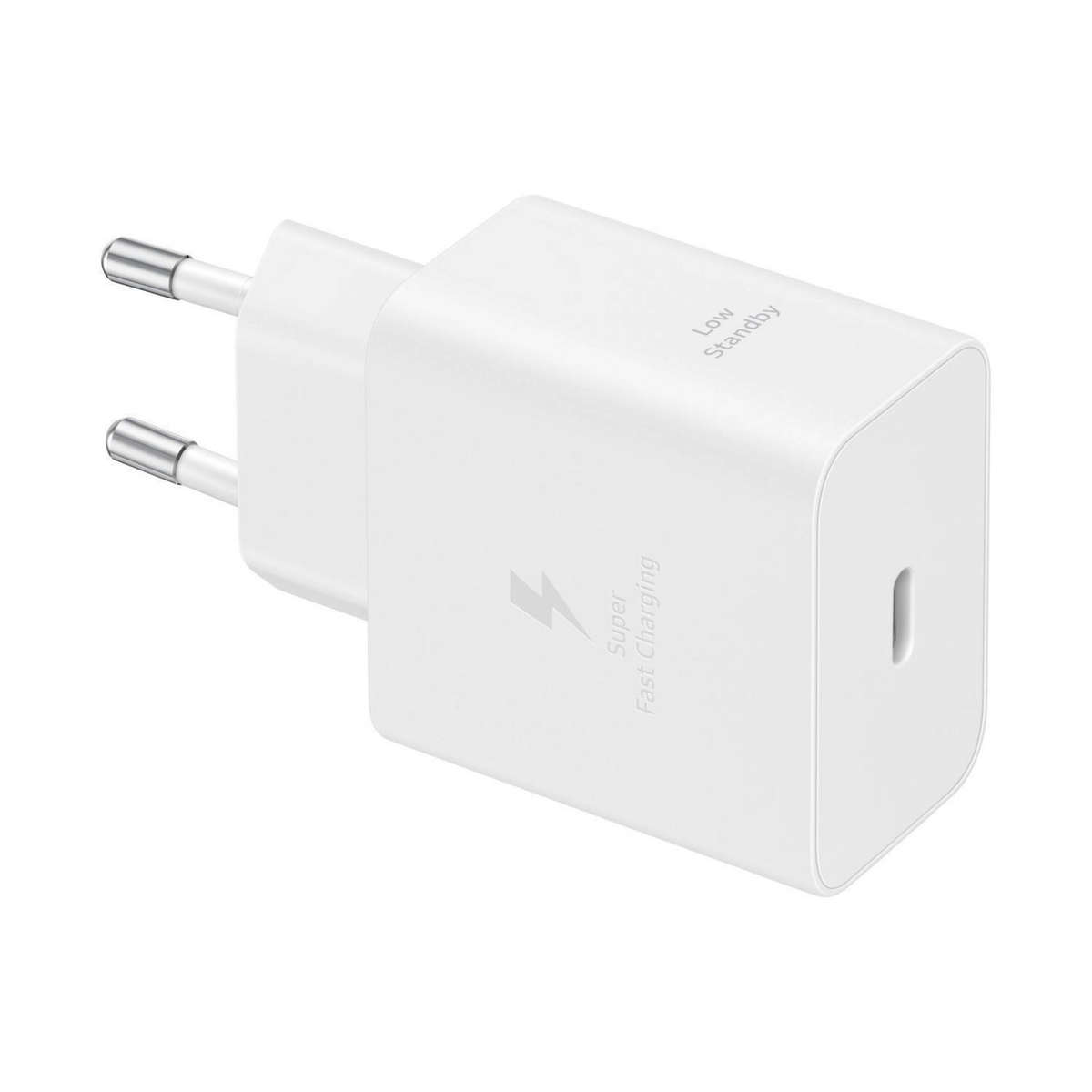 New Samsung 45W Power Adapter With Type-C Cable - White, R1 Start, no reserve !