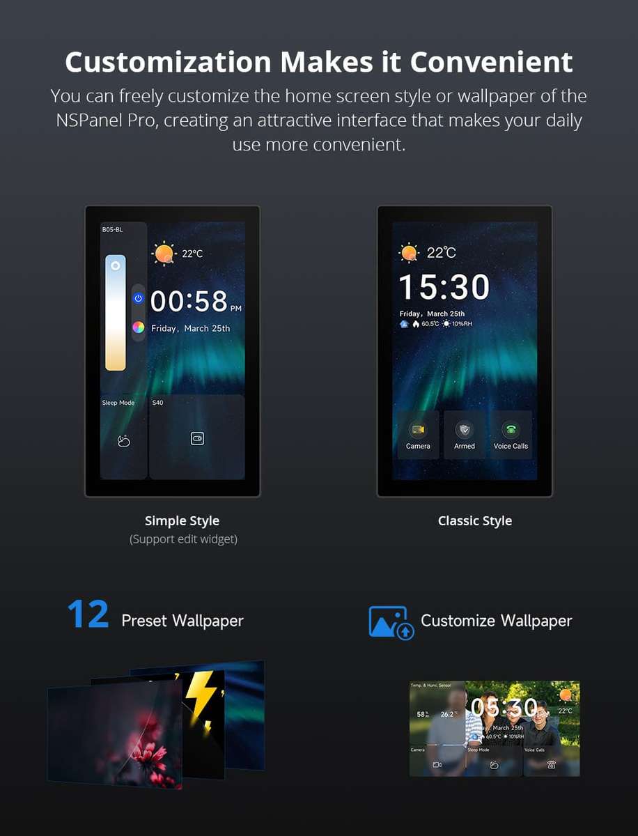 Sonoff NS Panel PRO 120 (Grey)