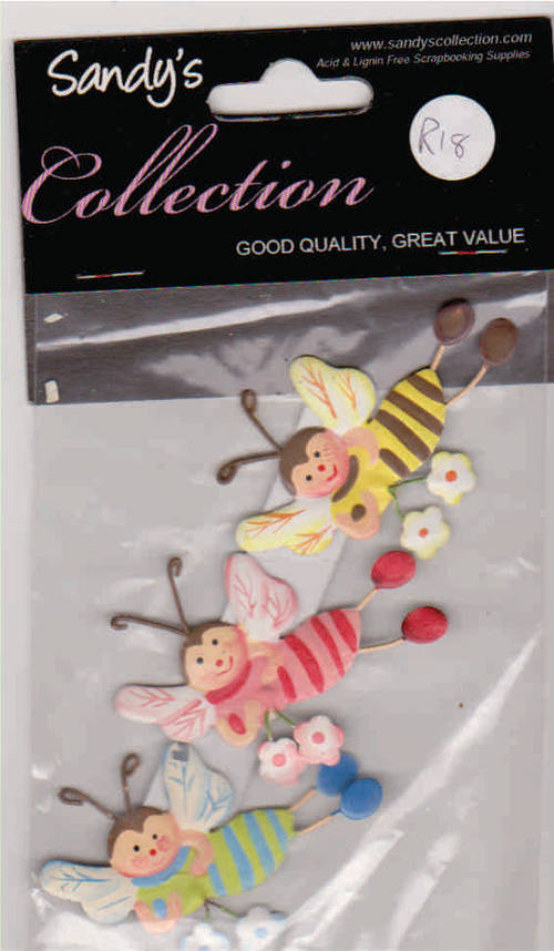 Bee embellishments