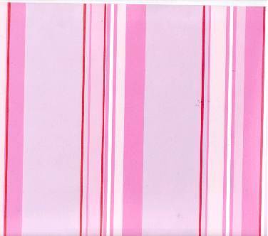 Paper - Scrapbook 300mm*300mm Broad Pink Stripes