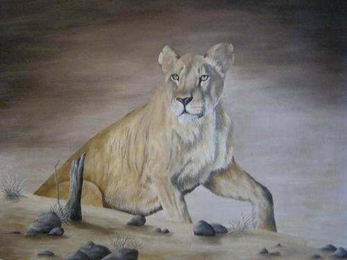 LIONESS  BY SALLY DELL
