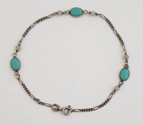 925 Sterling Silver Bracelet weight 1,7g as per photo