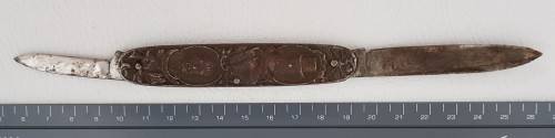 Eendracht Maakt Macht Kruger/De Wet (Panda) Transvaal pocket knife as per photo
