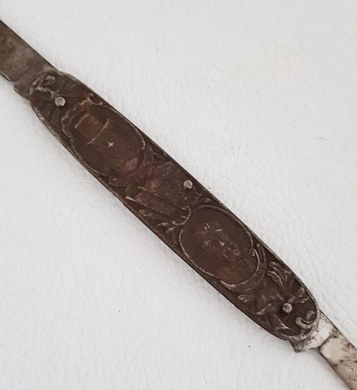 Eendracht Maakt Macht Kruger/De Wet (Panda) Transvaal pocket knife as per photo