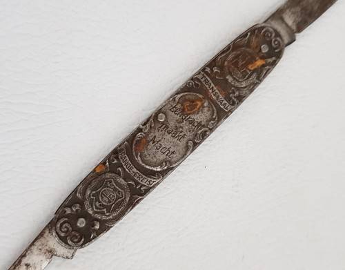 Eendracht Maakt Macht Kruger/De Wet (Panda) Transvaal pocket knife as per photo