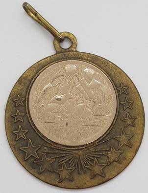 Pair of Soccer Medallions as per photo