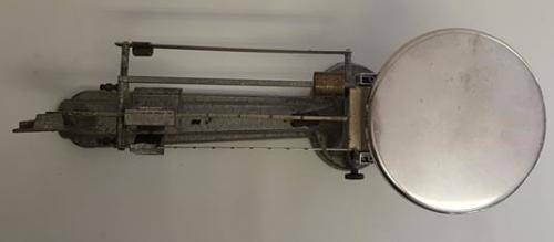 Vintage OHAUS triple beam balance scale as per photo
