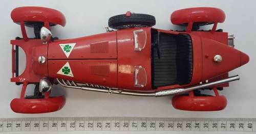 1931 Bburago Alfa Romeo 2300 Monza scale 1:18 model car as per photo