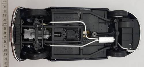 1955 BMW 502 V8 Cabriolet model car as per photo