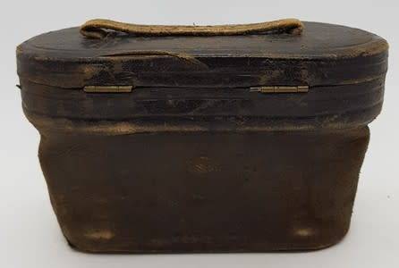 18th Century Antique Opera Binoculars in Leather case as per photo