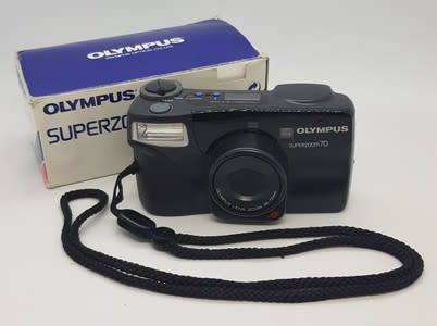 Olympus Superzoom 70 Camera in box - not tested - as per photo
