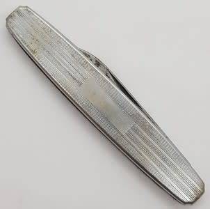 Vintage Richard Sheffield Stainless Steel pocket knife made in England as per photo