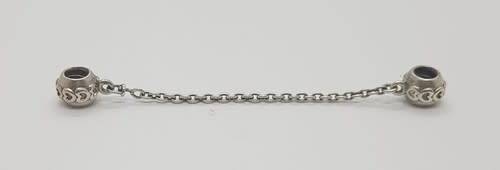 Original Pandora Sterling Silver Safety Chain as per photo