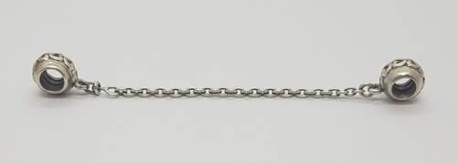 Original Pandora Sterling Silver Safety Chain as per photo