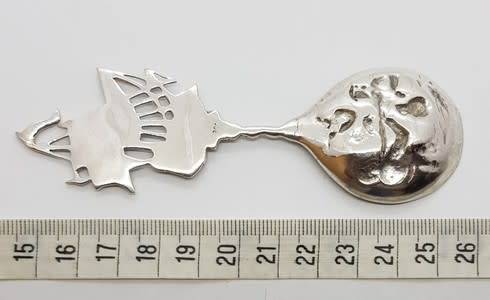 Dutch Silver Souvenir Spoon 90% weight 26g as per photo