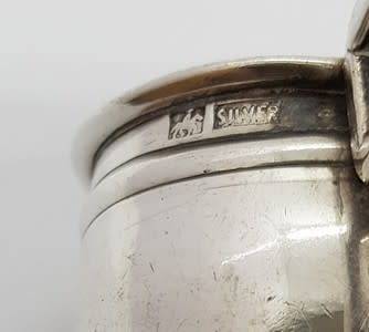 Sterling Silver Miniature Jug weight 46.2g as per photo
