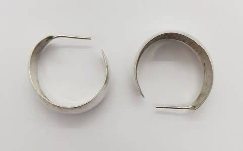 925 Sterling Silver Earrings weight 5.7g as per photo