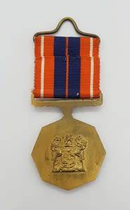 SADF Pro Patria Medal #107262 fixed  type as per photo