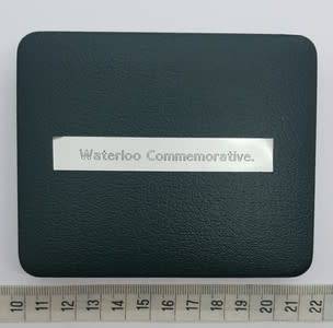 Battle of Waterloo 175th Anniversary Silver Medal 153g 925 silver as per photo