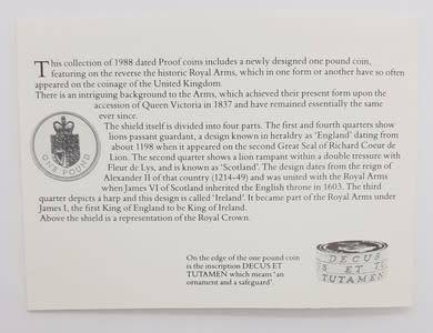 1992 Royal Mint United Kingdom Proof Set as per photo