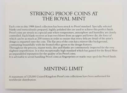 1992 Royal Mint United Kingdom Proof Set as per photo