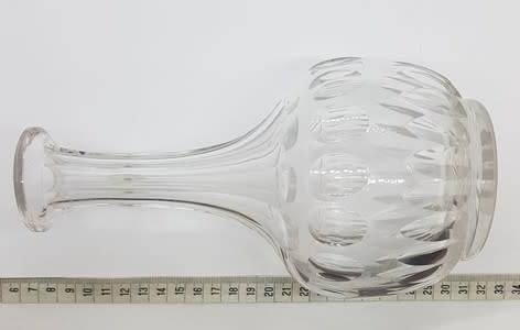 Crystal wine decanter (needs cork) as per photo