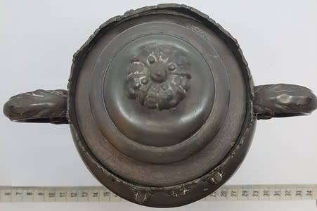 Simpson Hall Miller and co silver-plated urn PRICE REDUCED