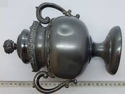 Simpson Hall Miller and co silver-plated urn PRICE REDUCED