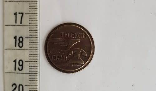 Telephone token as per scan