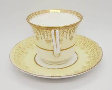Small Wedgwood cup and saucer - some paint fade  - as per photo