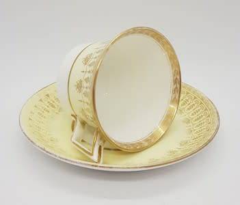 Small Wedgwood cup and saucer - some paint fade  - as per photo