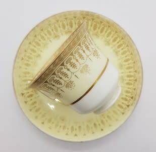 Small Wedgwood cup and saucer - some paint fade  - as per photo