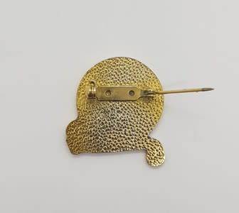 First World blind bowls 1977 badge - as per photo