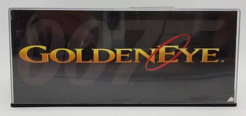 Aston Martin DB5 - Goldfinger model car  - casing cracked, broken mirror and missing light