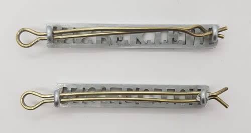 Pair of Post Office Inspector name badges as per photo