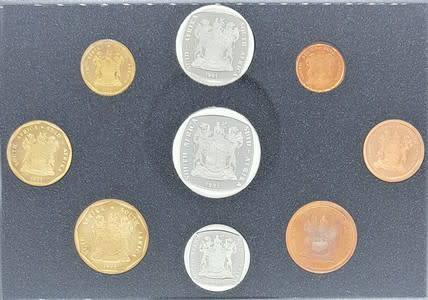 1995 South Africa Fish Eagle Proof Coin Set as per photo