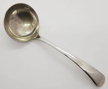 Large Silver Plated sugar spoon - as per photo