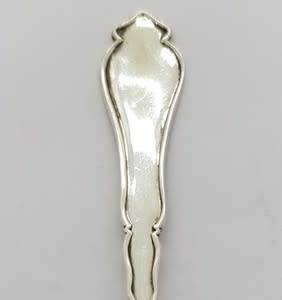 Set of 6 Hallmark Silver spoons in box weight 51,6g - as per photo