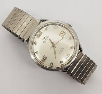 Mondia Automatic Skystar 30 Jewels men`s watch, stainless steel working as per photo