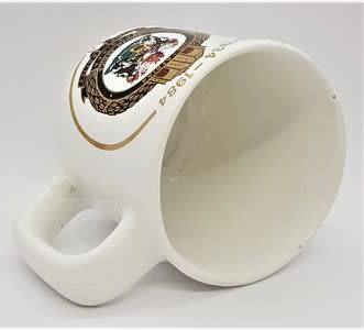 1984 SA Railway Police 50 year commemerative beer mug - as per photo